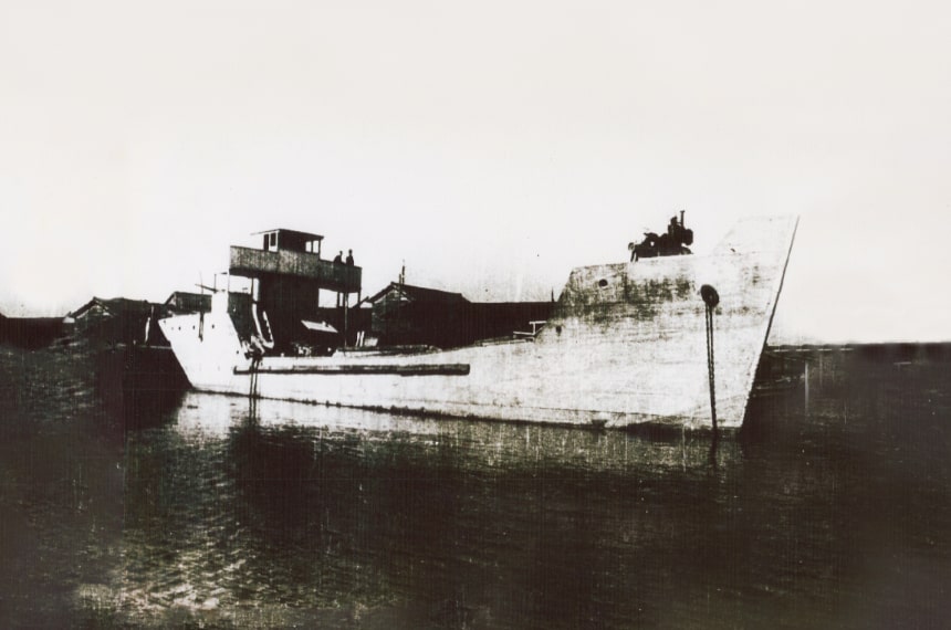 コンクリート船の画像