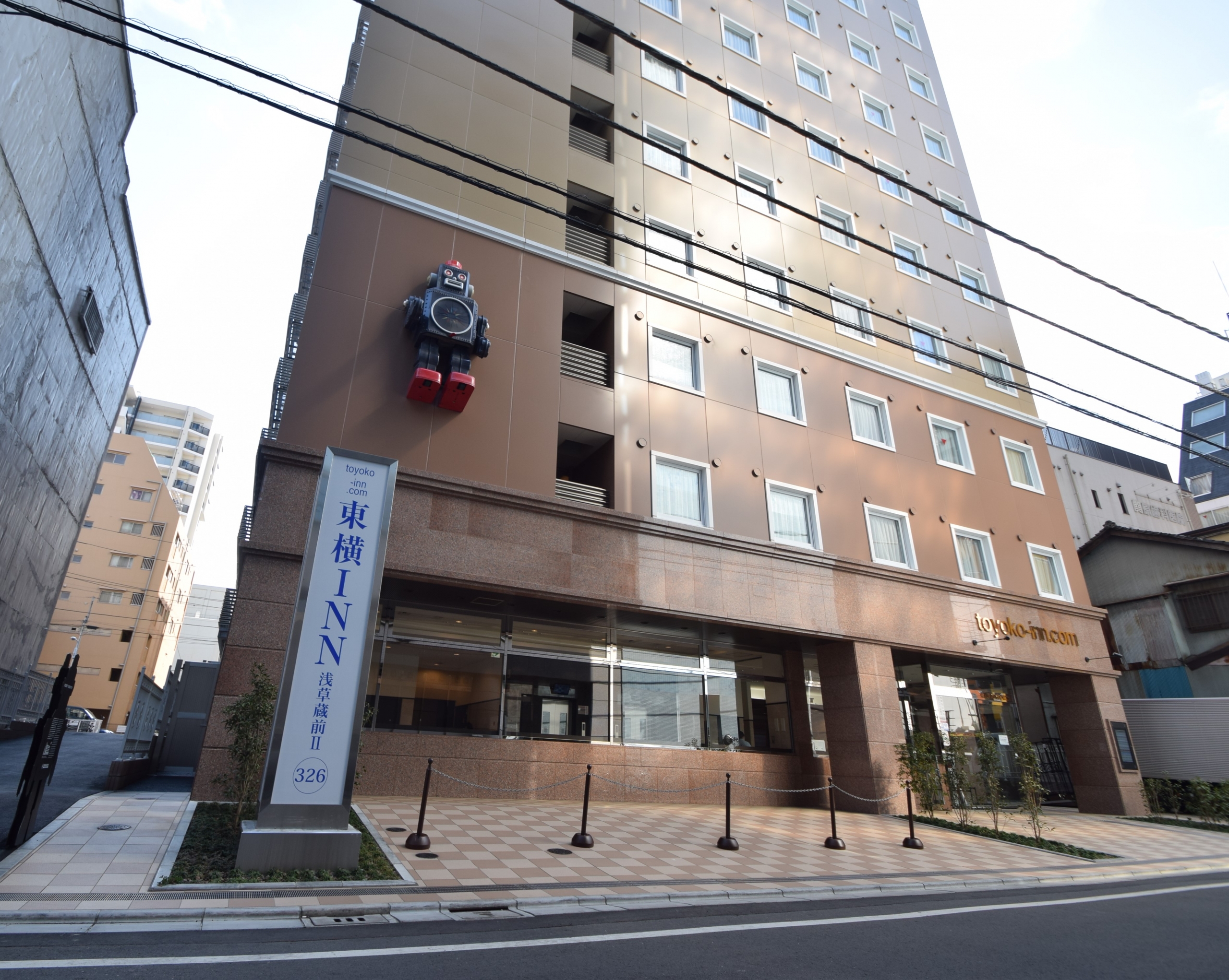 東横INN浅草蔵前 - 躯体防⽔・コンクリート防⽔のタケイ⼯業